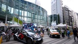 夏の渋谷でラリージャパンのPRイベント実施、スーパーSSコース図公開やトークショーも