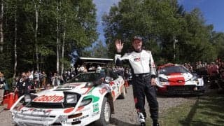 ラリー北海道でユハ・カンクネンがデモンストレーション走行を披露、日本のラリーファンを魅了