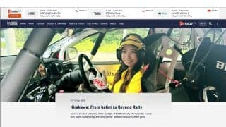 WRC女性ドライバー育成プログラムファイナル進出の平川真子をWRC公式サイトが単独紹介