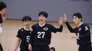 2度のデュースを制し、2試合ぶりの白星─秋季関東大学バレーボールリーグ戦対明大