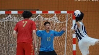 最後までシュートを決めきれず秋季リーグ初黒星ー関東学生ハンドボール連盟秋季リーグ戦　対明大戦