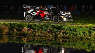 WRCセントラルヨーロッパ：初日の2SSを終え、トヨタのセバスチャン・オジエがトップ、勝田は2.0秒差の4番手