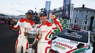 クリス・イングラムがトヨタGRヤリス・ラリー2で英国タイトル獲得。WRCジャパンにもエントリー