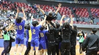 【祝インカレ４連覇！試合後インタビュー公開】キャプテン泉本「負けなしで引退出来てうれしい」─全日本学生ハンドボール選手権