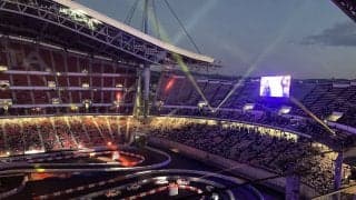 WRCジャパン：豊田スタジアムでセレモニアルスタートが開催