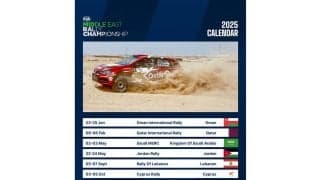 中東ラリー選手権が2025年のカレンダーを発行。サウジアラビアのWRCトライアルイベントが併催に