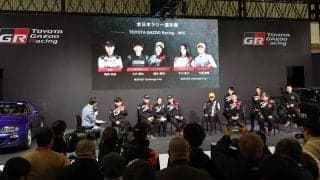 TGRが東京オートサロンでラリー開幕直前トークショーを実施。TGR-WRTが全日本ラリーも担当