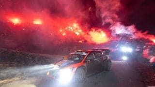 WRCモンテカルロ：初日ナイトステージはヒョンデのティエリー・ヌービルがトップ、勝田は53.3秒差の8番手