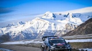 WRCモンテカルロ：トヨタのセバスチャン・オジエとエルフィン・エバンスが1‐2体制