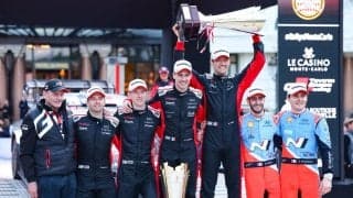 WRCモンテカルロ：セバスチャン・オジエが通算10勝目、トヨタは1‐2フィニッシュ