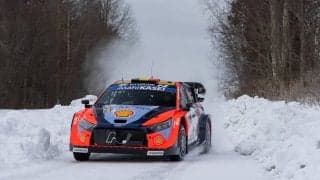 WRCスウェーデン：シェイクダウンはヒョンデのティエリー・ヌービルがトップ。勝田貴元は3.8秒差の9番手