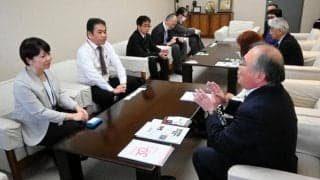 スペシャルオリンピックス、県内でも盛り上げたい　前橋市長と懇談