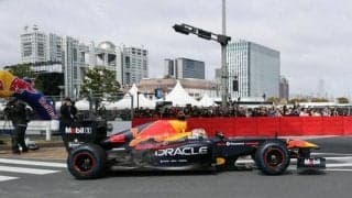 東京の公道をF1が走行　レッドブル加入の角田裕毅「映画の世界だ」