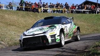 全日本ラリー唐津：ファン投票による「天山賞」1位はヘイキ・コバライネン／北川紗衣組