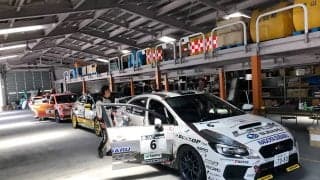 全日本ラリー丹後：SS9を終えて勝田が首位、1.4秒差に鎌田