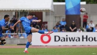 28点ビハインドから、ラストプレーで劇的な逆転勝利。ドラマを完結させた司令塔の右足