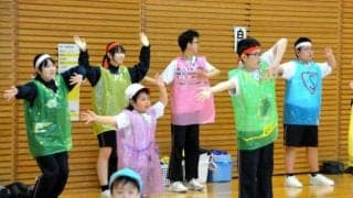 デフリンピック出場の先輩にエール　聴覚支援学校で運動会
