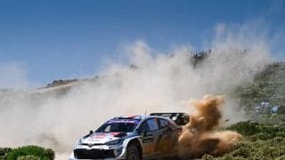 WRCサルディニア：トヨタのセバスチャン・オジエが初日を首位発進