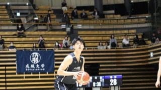 [バスケ] 新人戦前インタビュー① 工藤寧朗／廣瀬晴信