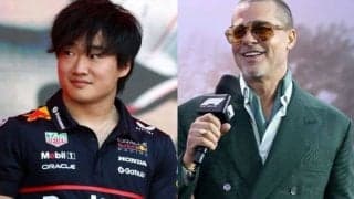 大物俳優との“笑撃”の対面　角田裕毅が明かしたホテルでの一幕「ただのファンだと思ったら、そこにいたのはブラッド・ピットだった」