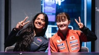 【サイン会】超楽しそう！大藤沙月＆A.ディアスがファンと交流｜WTTチャンピオンズ横浜2025 