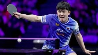 張本智和、世界2位の“天敵”王楚欽と決勝で激突　日本男子エースが世界No.1サウスポー退け地元で王者なるか【WTTチャンピオンズ横浜】