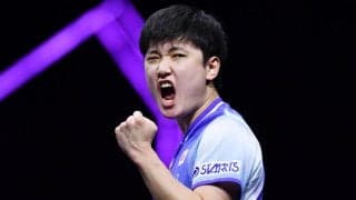 エース・張本智和 日本男子唯一の4強入り！中国の世界9位向鵬との22歳対決を制す【卓球 WTT横浜】