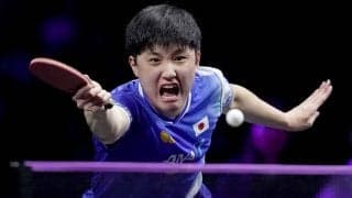 張本智和、世界2位の王楚欽を衝撃撃破で地元大会V　実った戦術変更で栄冠掴むも「これからも勝ち続けないといけない」【WTTチャンピオンズ横浜】