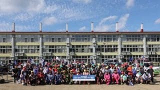 全日本ラリー北海道：今年もラリードライバーが地元小学校でラリー教室を実施