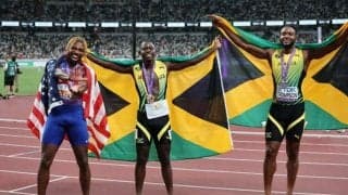 世界最速の男はジャマイカのセビル、9秒77で初優勝　世界陸上