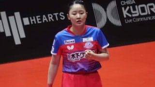 張本美和、初出場で観客魅了の17歳が1勝目に安堵の声　述べた新チームへの想いと課した“全勝ノルマ”【Tリーグ】