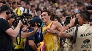 世界記録のデュプランティス「言葉が出ない」　ブブカを圧倒する記録