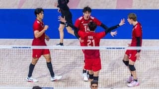 男子日本代表　予選ラウンド最終戦でリビアにストレート勝ち