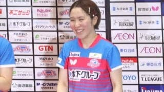 主将の平野美宇がKA神奈川の開幕ダッシュ支える　長﨑美柚も単勝率10割で立役者に　世界屈指のタレント力で好発進【Tリーグ】