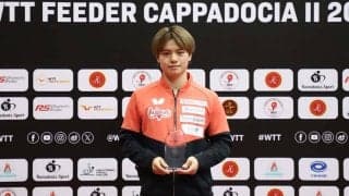 国際大会で“初優勝”を飾った宇田幸矢が33位にランクアップ　張本智和は4位、戸上隼輔は20位、松島輝空は24位｜卓球男子世界ランキング（2025年第39週）