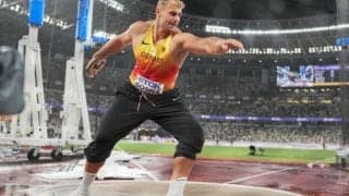 「世界選手権でこんなことがあってはいけない」独円盤投げ選手が雨対策に恨み節「まるで酷い映画のようでした」【東京世界陸上】