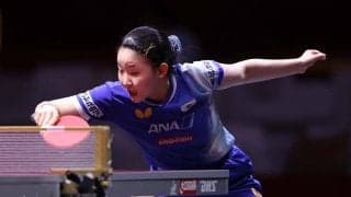 張本美和、大藤沙月に劣勢も第2Gで見せた大逆転劇　注目同士討ち制した17歳がベスト8進出で上位争いに参戦【チャイナスマッシュ2025】