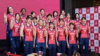 【バレー】NEC川崎が壮行会 「〜LIFT OFF！発射式〜」を開催。山田二千華主将「大きなプレッシャーがかかる場面で、どれだけ落ち着いてベストを尽くせるかが大事」　SV女子