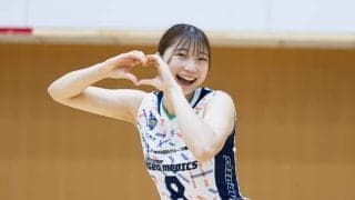 【バレー】埼玉上尾メディックス・山地梨菜「スパイクのコース幅を広げる、守備も頑張りたい。プレー写真をたくさん撮ってください」　SV女子