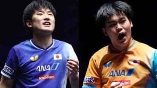 卓球男子が歴史的激闘で得た収穫　エース・張本智和＆18歳・松島輝空が中国撃破で存在感　銅メダル獲得で示した現在地【アジア選手権】