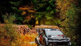 WRCセントラルヨーロッパ：トヨタ、ロバンペラが総合首位に浮上、オジエはデイリタイア