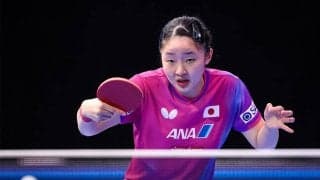張本美和 チームの先輩・平野美宇に逆転勝ちでベスト8進出【卓球 WTTロンドン】