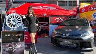 WRCジャパン：OZ RACINGが出展ブースでTGR-WRTとのコラボホイール第3弾を発表