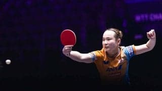 伊藤美誠を逆転で下した36歳技巧派は「忘れられない勝利を飾った」　サプライズ演出に歓喜「信じられない」【WTTチャンピオンズ・モンペリエ】