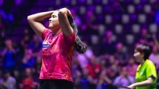 A.ディアス「この勝利が今後の自信になる」元世界1位の朱雨玲を破る大金星【卓球 WTTモンペリエ】