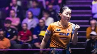 張本美和  地元フランスの21歳をフルゲームで破る！ベスト8進出【卓球 WTTモンペリエ】