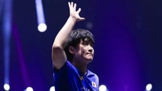 張本智和 地元の星・ルブラン兄弟の兄に最終ゲーム10-6からの逆転負け。16強で終戦【卓球 WTTモンペリエ】