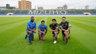 名古屋のパロマ瑞穂ラグビー場が新装、選手「観客席と一体感ある」