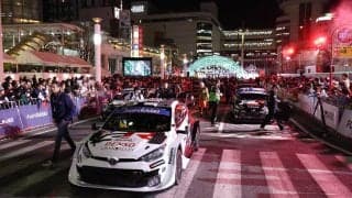 WRCジャパン：名鉄豊田市駅前でオープニングセレモニーを実施