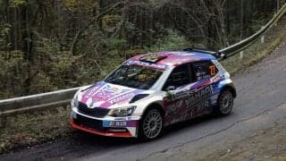 WRCジャパン：WRC2 6番手の新井大輝、「ファビアR5で走るのは今回が最後になる」